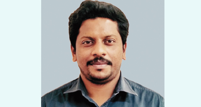 മികച്ച ഗവേഷണ പ്രബന്ധത്തിനുള്ള അവാർഡ് ഡോ. മനു ഹരിലാലിന്
