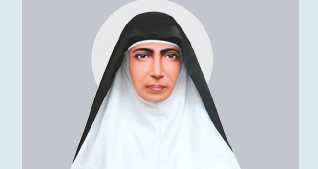 വി​ശു​ദ്ധ മ​റി​യം ത്രേ​സ്യ​യു​ടെ തി​രു​നാ​ൾ നാ​ളെ