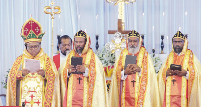 മാ​ർ​ത്തോ​മ്മ സ​ഭ​യി​ൽ മൂ​ന്ന്  ബിഷപ്പുമാർ  അ​ഭി​ഷി​ക്ത​രാ​യി