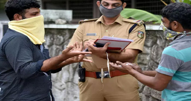 പൊ​തു ഇ​ട​ങ്ങ​ളി​ൽ  മാ​സ്ക് ധ​രി​ക്കാ​ത്ത​വ​ർ​ക്കെ​തി​രേ കേ​സെ​ടു​ക്കും