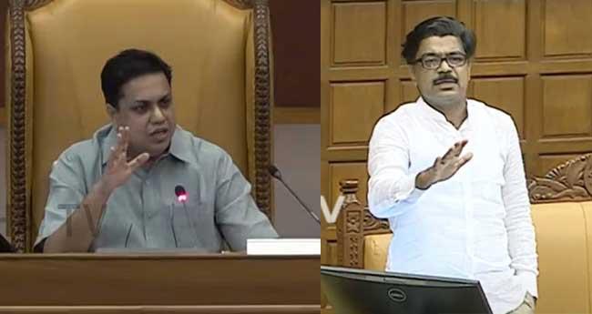 വീ​ണാ വി​ജ​യ​ൻ അ​നാ​ഥാ​ല​യ​ങ്ങ​ളി​ൽ നി​ന്ന് പ​ണം പ​റ്റി​യെ​ന്ന് കു​ഴ​ൽ​നാ​ട​ൻ; വി​ഷ​യം സ​ഭ​യി​ൽ ഉ​ന്ന​യി​ക്കേണ്ടെന്ന് സ്പീ​ക്ക​ർ