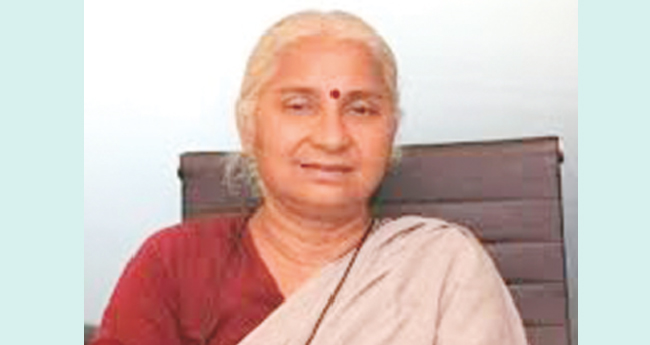 കാ​​ലാ​​വ​​സ്ഥാ​​നീ​​തി​​യി​​ലേ​​ക്ക്  ശ്ര​​ദ്ധ പ​​തി​​യ​​ണം: മേ​ധാ പ​ട്ക​ർ