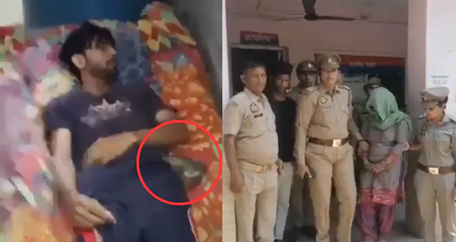 മീ​റ​റ്റി​ൽ അ​ഞ്ച​ൽ  മോ​ഡ​ൽ കൊ​ല​പാ​ത​കം