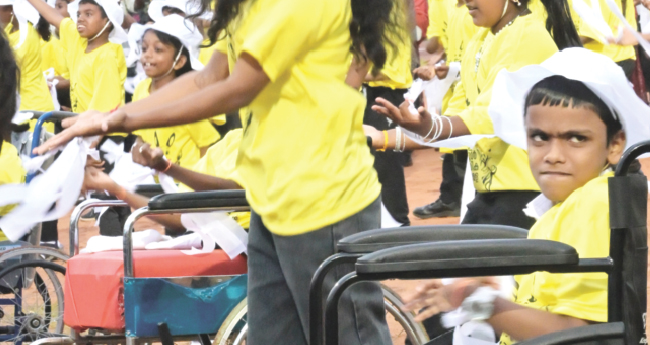 സ​​വി​​ശേ​​ഷ  പ​​രി​​ഗ​​ണ​​ന  അ​​ര്‍​ഹി​​ക്കു​​ന്ന​​വ​​രെ ചേ​​ര്‍​ത്തു  നി​​ര്‍​ത്തു​​ന്ന മേ​​ള