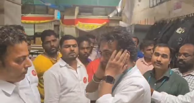 മറാഠിയിൽ സംസാരിക്കാത്ത ജീവനക്കാരന് മർദനം