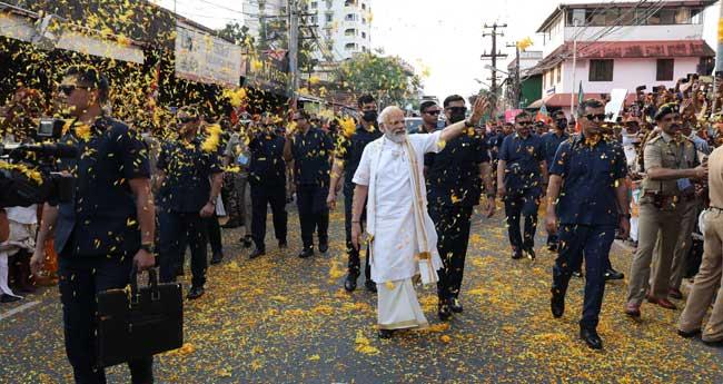 ക്രൈ​സ്ത​വ സ​ഭാ മേ​ല​ധ്യ​ക്ഷ​രു​മാ​യി കൂ​ടി​ക്കാ​ഴ്ച ന​ട​ത്തി മോ​ദി