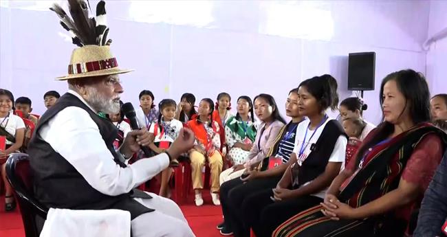 മ​ണി​പൂ​ർ പ്ര​തീ​ക്ഷ​യു​ടെ​യും അ​ഭി​ലാ​ഷ​ത്തി​ന്‍റെ​യും നാ​ട്:  പ്ര​ധാ​ന​മ​ന്ത്രി ന​രേ​ന്ദ്ര​മോ​ദി