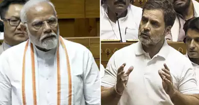 പാർലമെന്‍റിന്‍റെ ആദ്യദിനം മോദി-രാഹുൽ പോര്