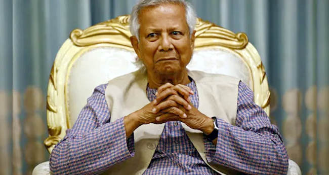 ബംഗ്ലാദേശിൽ മുഹമ്മദ് യൂനുസ്  രാജിസന്നദ്ധത അറിയിച്ചു: റിപ്പോർട്ട്