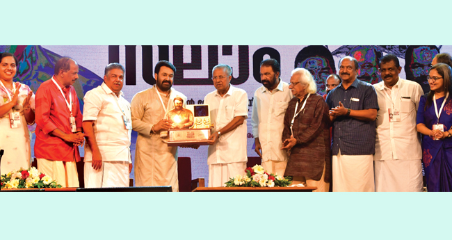 മഹാനടന് മ​ല​യാ​ള​ത്തി​ന്‍റെ ആ​ദ​രം