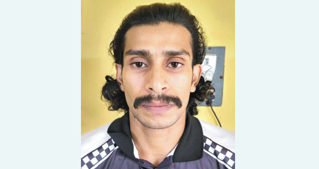 വി​ദേ​ശ വ​നി​ത​യ്ക്കെ​തി​രേ ലൈം​ഗി​കാ​തി​ക്ര​മം:  റി​സോ​ർ​ട്ട് ജീ​വ​ന​ക്കാ​ര​ൻ  അ​റ​സ്റ്റി​ൽ