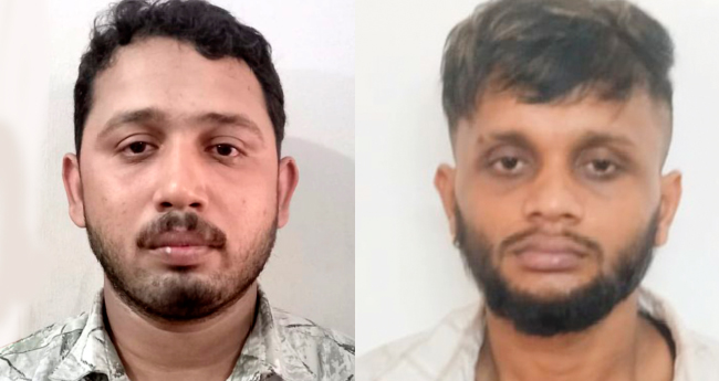 സൗ​ഹൃ​ദം ന​ടി​ച്ച് യു​വ​തി​യി​ൽ​നി​ന്നു  35 പ​വ​ൻ ത​ട്ടി​യ യു​വാ​ക്ക​ൾ അ​റ​സ്റ്റി​ൽ