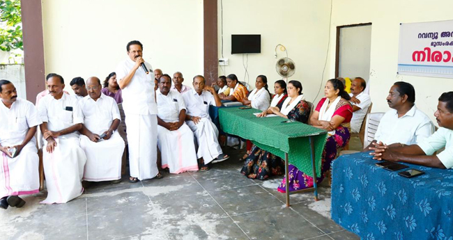 മുനന്പം ഭൂസമരത്തിനു പിന്തുണയുമായി സ്റ്റീഫൻ ജോർജ്