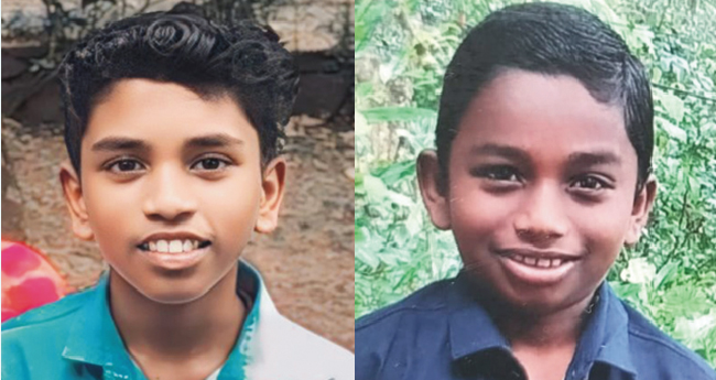 സഹോദരിമാരുടെ മക്കള്‍ പാറക്കുളത്തില്‍ മുങ്ങിമരിച്ചു