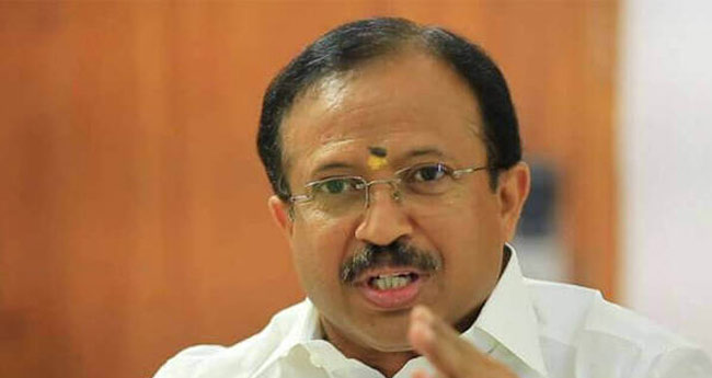 ബി​ജെ​പി​യു​ടെ തെ​ര​ഞ്ഞെ​ടു​പ്പു പ​രാ​ജ​യം: വി. ​മു​ര​ളീ​ധ​ര​നെ​തി​രേ  ആ​ർ​എ​സ്എ​സ് പ​ട​യൊ​രു​ക്കം