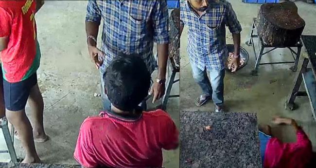 ഇ​റ​ച്ചി​വെ​ട്ടു​ക​ട​യി​ല്‍ ക​യ​റി ആ​ക്ര​മ​ണം; തൊ​ഴി​ലാ​ളി കു​ഴ​ഞ്ഞു​വീ​ണു