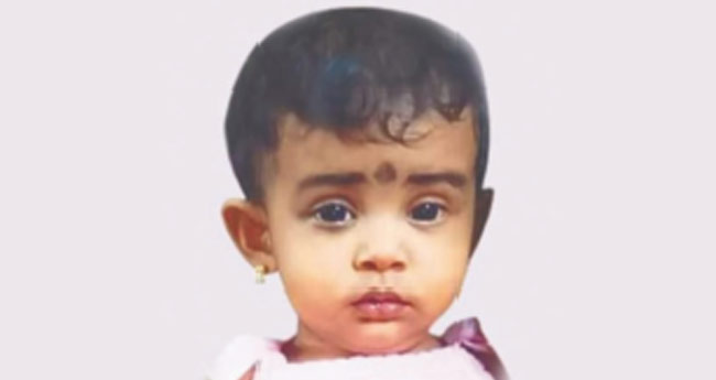 പിഞ്ചുകു​ഞ്ഞ്  ബ​ക്ക​റ്റി​ലെ  വെ​ള്ള​ത്തി​ല്‍​ വീ​ണു മ​രി​ച്ചു