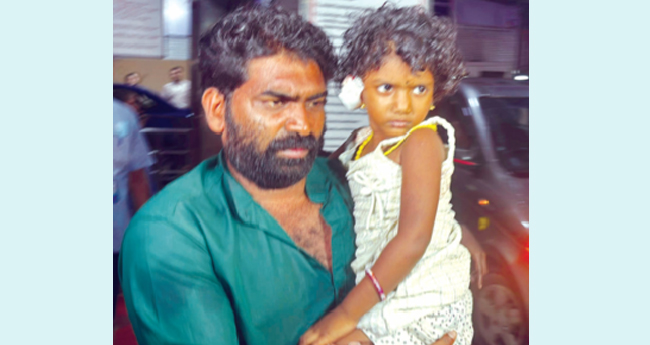 മൂന്നര വയസുകാരിയുടെ ചെവി തെരുവുനായ കടിച്ചു പറിച്ചു