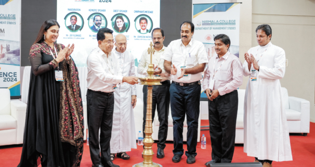 നി​ർ​മ​ല കോ​ള​ജി​ൽ എ​ച്ച്ആ​ർ കോ​ണ്‍​ഫ​റ​ൻ​സ്