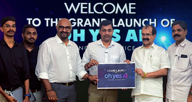 ഓ ​യെ​സ് ആ​പ്പി​ന്‍റെ എ​ഐ വേ​ര്‍​ഷ​ന്‍ പു​റ​ത്തി​റ​ക്കി