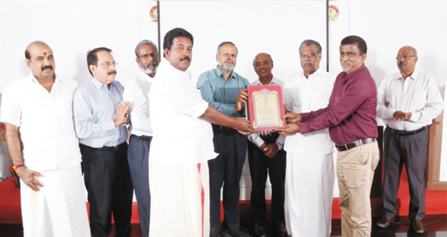 ഓയില്‍ പാം ഇന്ത്യക്ക് പ്രൊഡക്ടിവിറ്റി കൗണ്‍സിൽ അവാർഡ്