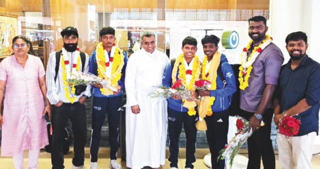 ഗോ​​ഥി​​യ ക​​പ്പു​​മാ​​യി സ്‌​​പെ​​ഷ​​ല്‍ ഒ​​ളി​​മ്പി​​ക് ടീ​​മെ​​ത്തി