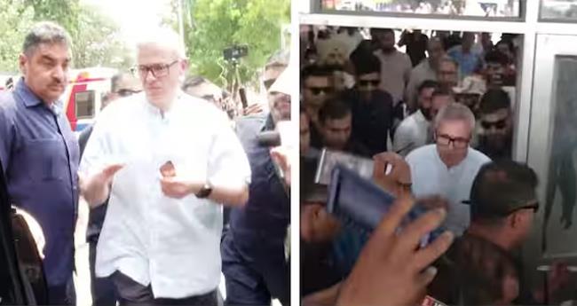 ജ​മ്മുവിൽ പാ​ക് ഷെ​ല്ലാ​ക്ര​മ​ണം രൂ​ക്ഷം; സം​ഘ​ര്‍​ഷ മേ​ഖ​ല സ​ന്ദ​ര്‍​ശി​ച്ച് ഒ​മ​ര്‍ അ​ബ്ദു​ള്ള