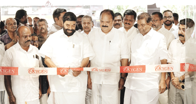 ഓ​ക്സി​ജ​ന്‍റെ പു​തി​യ ഷോ​റൂം കോ​ട്ട​യം മ​ണി​പ്പു​ഴ​യി​ൽ