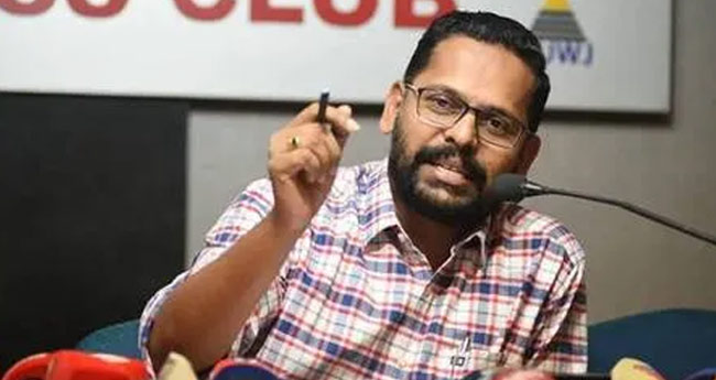 പി. ​സ​രി​ന് വി​ജ്ഞാ​ന കേ​ര​ളം ഉ​പ​ദേ​ശ​ക​നാ​യി നി​യ​മ​നം