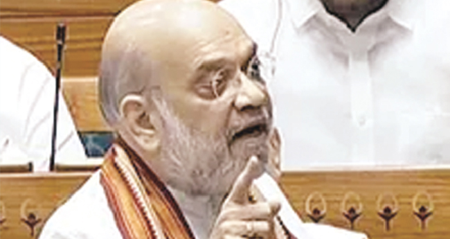 പഹൽഗാമിലെ മൂന്നു ഭീകരരെ വധിച്ചു; കോണ്‍ഗ്രസിനു സന്തോഷമില്ല: അമിത് ഷാ
