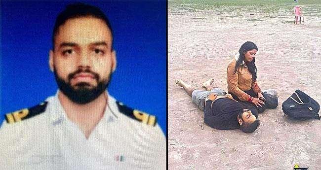 പ​ഹ​ല്‍​ഹാം ഭീ​ക​രാ​ക്ര​മ​ണം: ക​ണ്ണീ​ര്‍​തോ​രാ​തെ രാ​ജേ​ഷ് ന​ര്‍​വാ​ള്‍