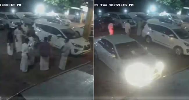 "പാ​ല​ക്കാ​ട്ടെ പാ​തി​രാ നാ​ട​കത്തിൽ ട്വി​സ്റ്റ്'; ട്രോളിബാഗുള്ള കാറിൽ രാഹുൽ കയറിയില്ല