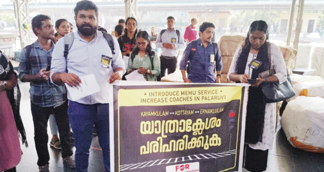 കഠിനമാണ് ‘പാലരുവി’ യാത്ര