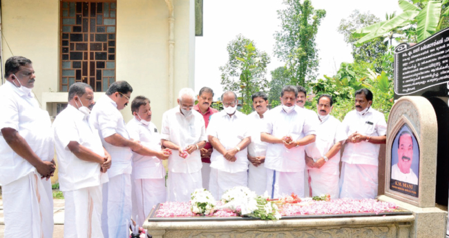 കെ.എം. മാണി അധ്വാനവർഗത്തിന്  ആശ്വാസം നല്കിയ നേതാവ്: പി.ജെ. ജോസഫ്