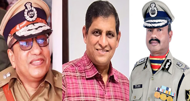 സം​സ്ഥാ​ന പോ​ലീ​സ് മേ​ധാ​വി പ​ട്ടി​ക​യി​ൽ നി​തി​ൻ, ര​വ​ത, യോ​ഗേ​ഷ്