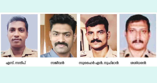 കു​ന്നം​കു​ളം ക​സ്റ്റ​ഡി മ​ർ​ദ​നം; നാല് പോ​ലീ​സുകാർക്ക്  സ​സ്പെ​ൻ​ഷന്‍