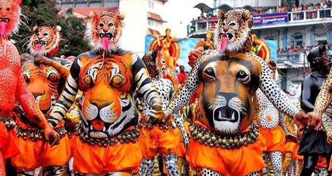 തൃ​ശൂ​രി​ൽ ഇ​ന്ന് പു​ലികളി​റ​ങ്ങും; സ്വ​രാ​ജ് റൗ​ണ്ടി​ല്‍ ഗ​താ​ഗ​ത നി​യ​ന്ത്ര​ണം ഏ​ർ​പ്പെ​ടു​ത്തി