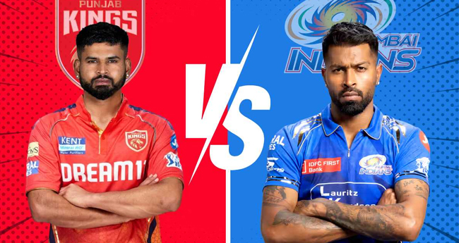 ര​ണ്ടാം ക്വാ​ളി​ഫ​യ​റി​ല്‍ മും​ബൈ x പ​ഞ്ചാ​ബ് രാ​ത്രി 7.30ന്