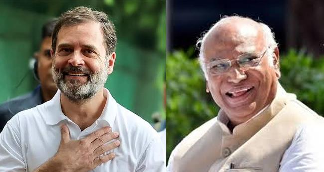 ഇ​ന്ത്യാ മു​ന്ന​ണി അ​ധി​കാ​ര​ത്തി​ലെ​ത്തി​യാ​ൽ രാ​ഹു​ൽ പ്ര​ധാ​ന​മ​ന്ത്രി​യാ​ക​ണ​മെ​ന്നാ​ണ് ആ​ഗ്ര​ഹം: മ​ല്ലി​കാ​ർ​ജു​ൻ ഖാ​ർ​ഗെ