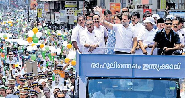 വ​യ​നാ​ട്ടി​ൽ രാ​ഹു​ൽ ഗാ​ന്ധി​യു​ടെ പ്ര​ചാ​ര​ണ​ത്തി​ന്  ഒ​രു പ​താ​ക​യും ഉ​പ​യോ​ഗി​ക്കി​ല്ല: എം.​എം.​ഹ​സ​ൻ