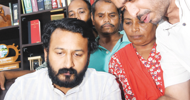 38 ദി​വ​സ​ത്തി​നു​ശേ​ഷം രാ​ഹു​ൽ മാ​ങ്കൂ​ട്ട​ത്തി​ൽ  പാ​ല​ക്കാ​ട്ട്