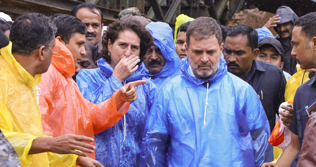 കോ​ണ്‍​ഗ്ര​സ് നൂ​റ് വീ​ടു​ക​ൾ നി​ർ​മി​ച്ചു ന​ൽ​കും:  രാ​ഹു​ൽ ഗാ​ന്ധി