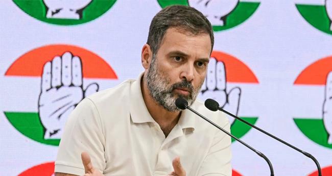ഓ​ഹ​രി വി​പ​ണി​യി​ൽ ത​ട്ടി​പ്പ്; ജെ​പി​സി അ​ന്വേ​ഷ​ണം വേ​ണ​മെ​ന്ന് രാ​ഹു​ൽ ഗാ​ന്ധി