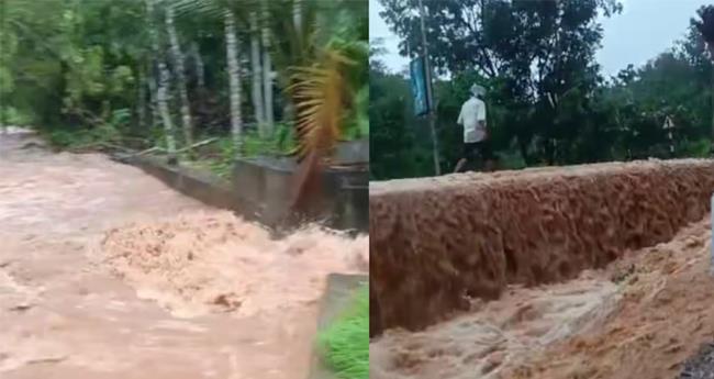 ക​ന​ത്ത മ​ഴ; മ​ട്ട​ന്നൂ​രി​ൽ വീ​ടു​ക​ളി​ൽ വെ​ള്ളം ക​യ​റി