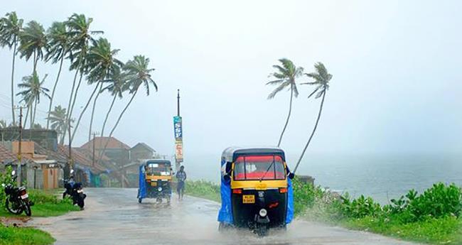 നാ​ല് ദി​വ​സം വ്യാ​പ​ക മ​ഴ​യ്ക്ക് സാ​ധ്യ​ത; ര​ണ്ട് ജി​ല്ല​ക​ളി​ൽ യെ​ല്ലോ അ​ല​ർ​ട്ട്