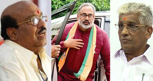 ജി. ​സു​കു​മാ​ര​ന്‍ നാ​യ​രെ​യും വെ​ള്ളാ​പ്പ​ള്ളി ന​ടേ​ശ​നെ​യും സ​ന്ദ​ര്‍​ശി​ച്ച് രാ​ജീ​വ് ച​ന്ദ്ര​ശേ​ഖ​ര്‍
