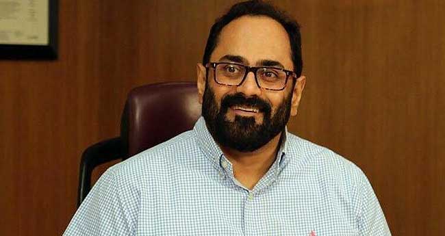 ചൈനീസ് കേബിളുകൾ വാങ്ങിയതിൽ ക്രമക്കേടെന്ന് രാജീവ് ചന്ദ്രശേഖർ