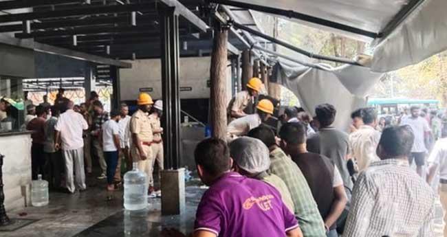 ബം​ഗ​ളൂ​രു​വി​ൽ ഭ​ക്ഷ​ണ​ശാ​ല​യി​ൽ സ്ഫോ​ട​നം; നാ​ലു​പേ​ർ​ക്ക് പ​രി​ക്ക്