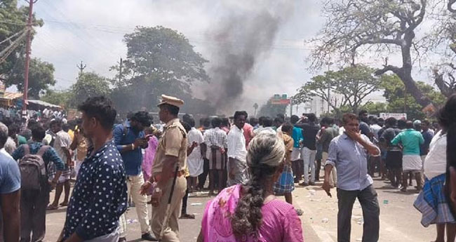 മത്സ്യത്തൊഴിലാളി സ്ത്രീ കൂട്ടമാനഭംഗത്തിനിരയായി  കൊല്ലപ്പെട്ട നിലയിൽ