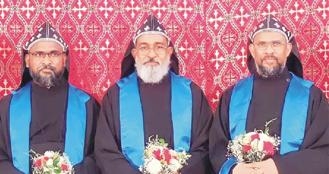 മാര്‍ത്തോമ്മ സഭ നിയുക്ത എപ്പിസ്‌കോപ്പമാർക്ക് റമ്പാന്‍ സ്ഥാനം നൽകി